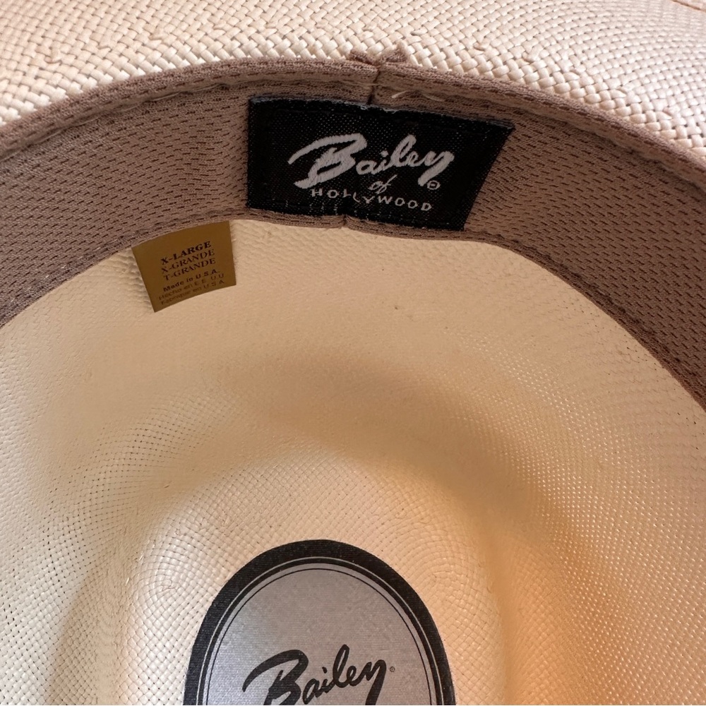 Bailey Of Hollywood Cream Fedora Suntino Toyo XL - Picture 6 of 9